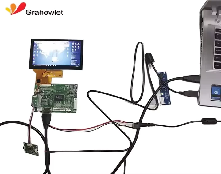 Panel skrin sentuh 5 inci TFT LCD